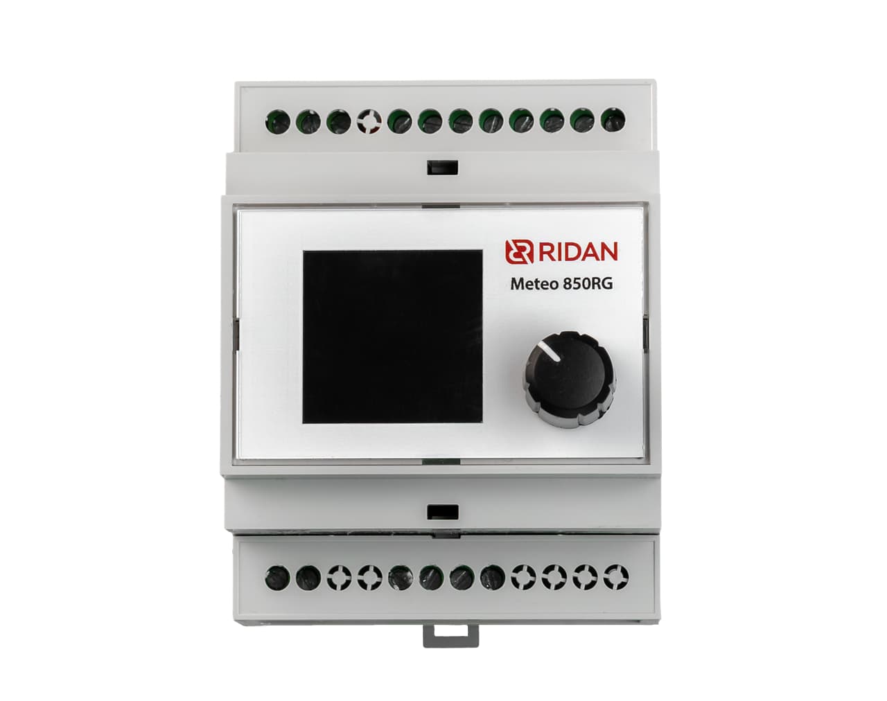 Терморегулятор Ridan Meteo 850RG на шину DIN, с датчиком температуры воздуха в комплекте