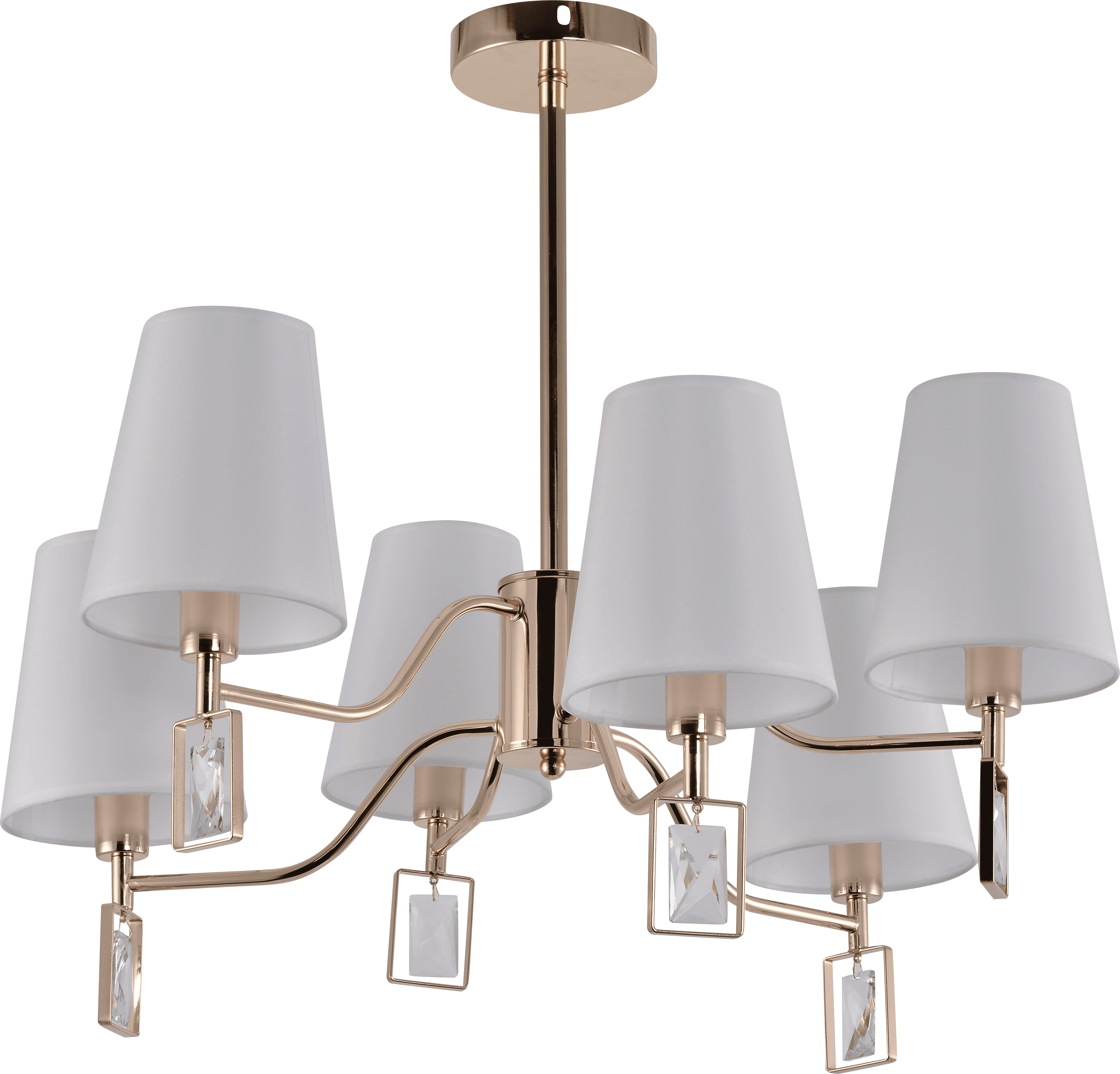 Люстра Cristal 2095-306 6 х Е14 40 Вт классика