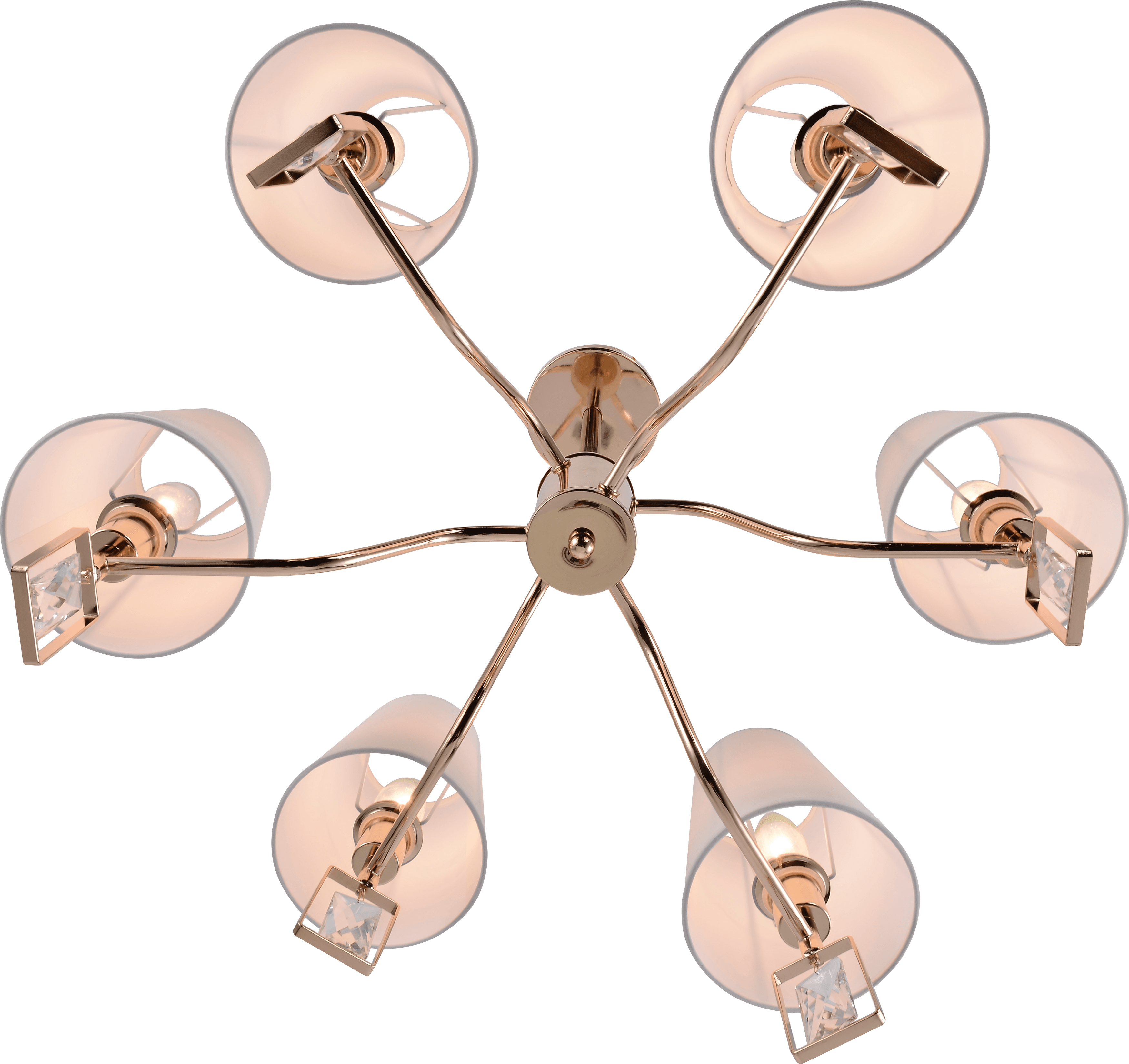 Люстра Cristal 2095-306 6 х Е14 40 Вт классика