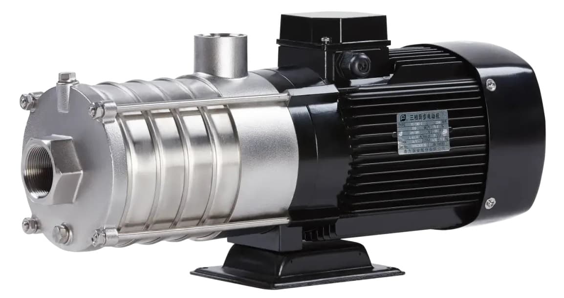 Насос центробежный CHLF 4-50, 1.1 кВт, резьб, 3х220В/3х380В, 50 Гц, нерж., 70 С