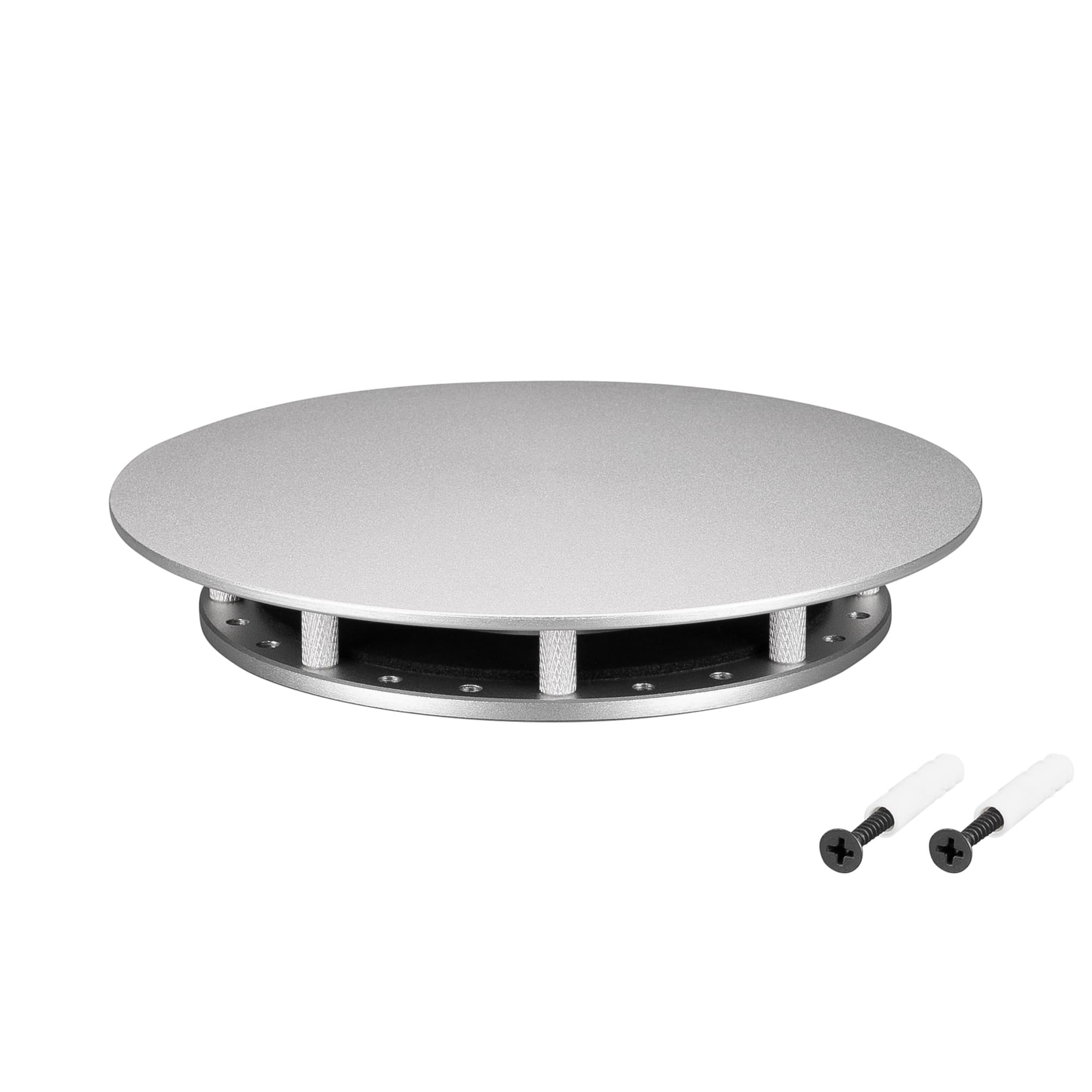 Крепление MOONLIGHT-BASE-ROUND-D18-M Silver, металл