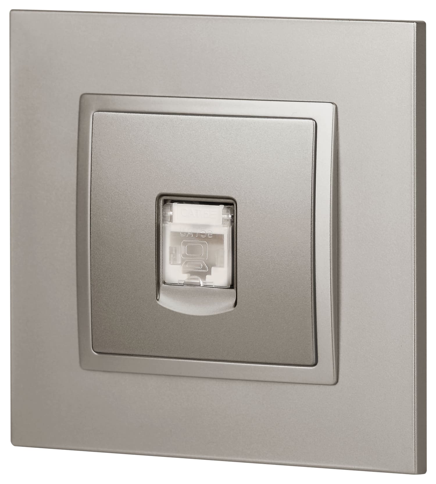 Розетка Elegance 14-3107-16 RJ45, титан