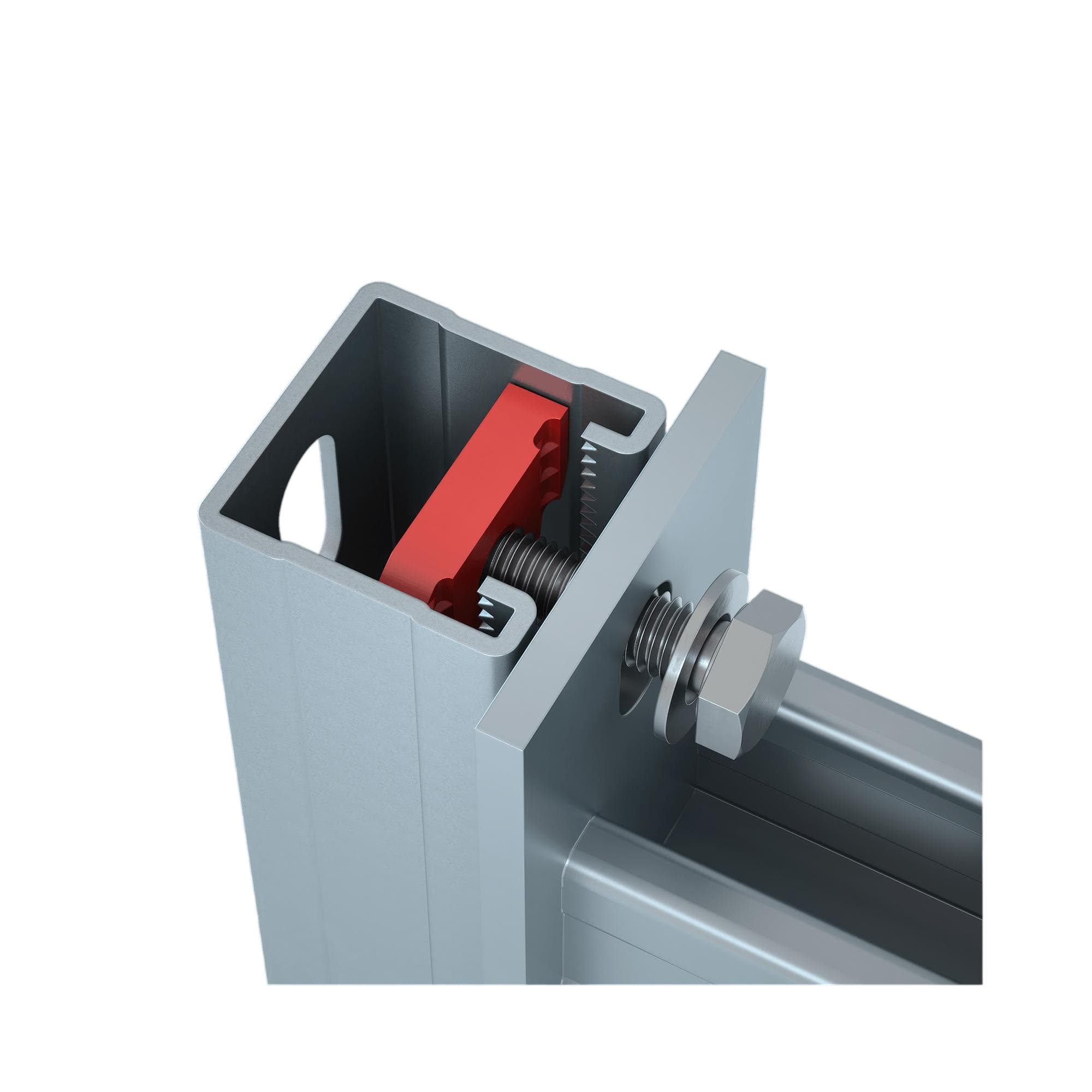 Гайка канальная М8 (упак. 50 шт) INOX A2