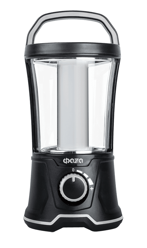 Фонарь аккумуляторный AccuF5-L20W-bk черный