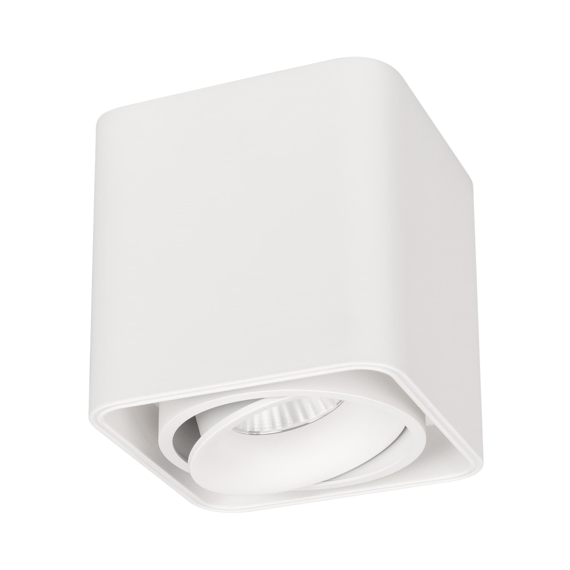 Светильник SP-CUBUS-S100x100-8W Day4000 (WH, 45 deg, 230V) (, IP20 Металл, 3 года)
