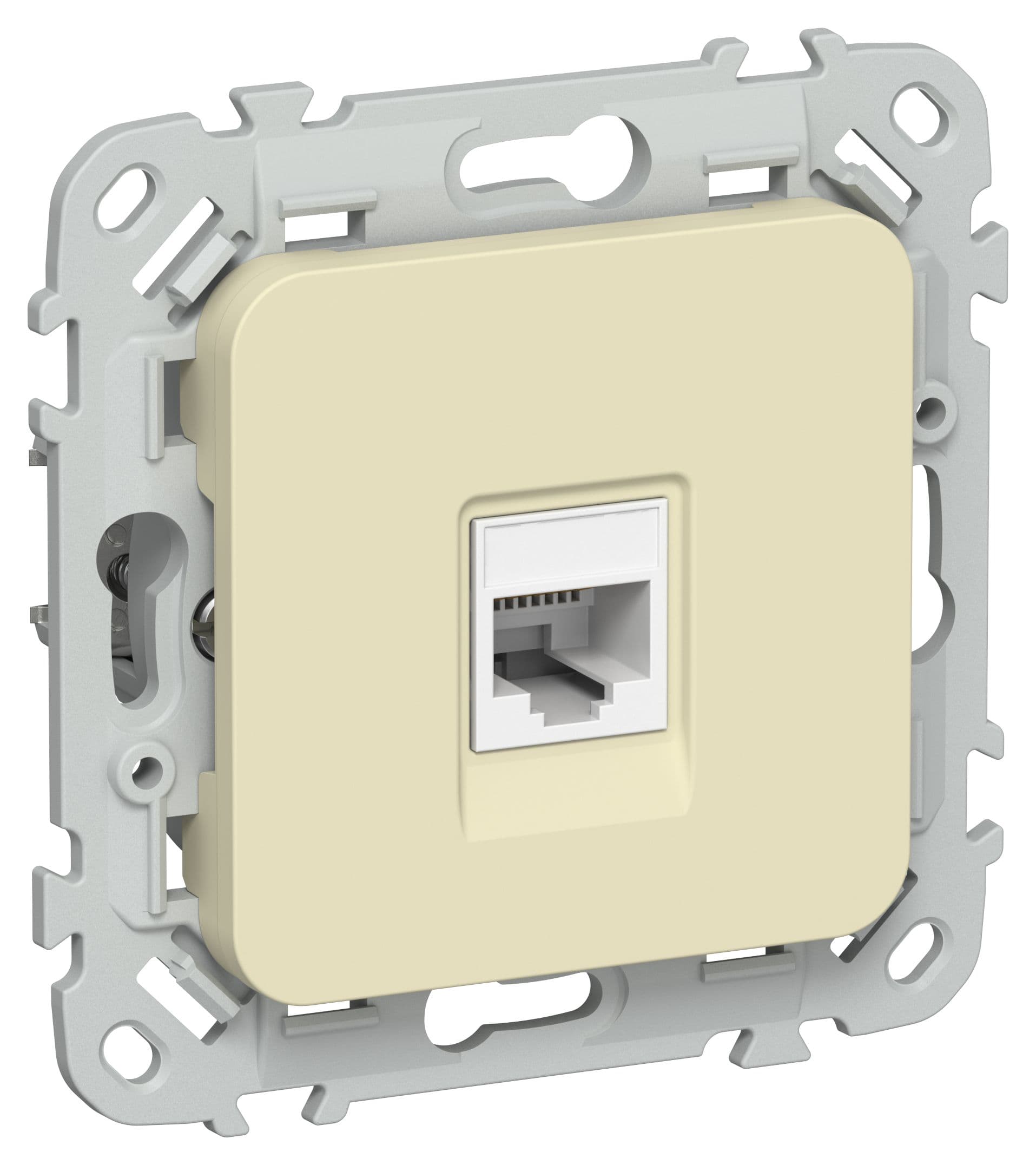 FLITE Розетка компьютерная RJ45 категория 6 UTP РК6-1-0-ФлН навахо IEK