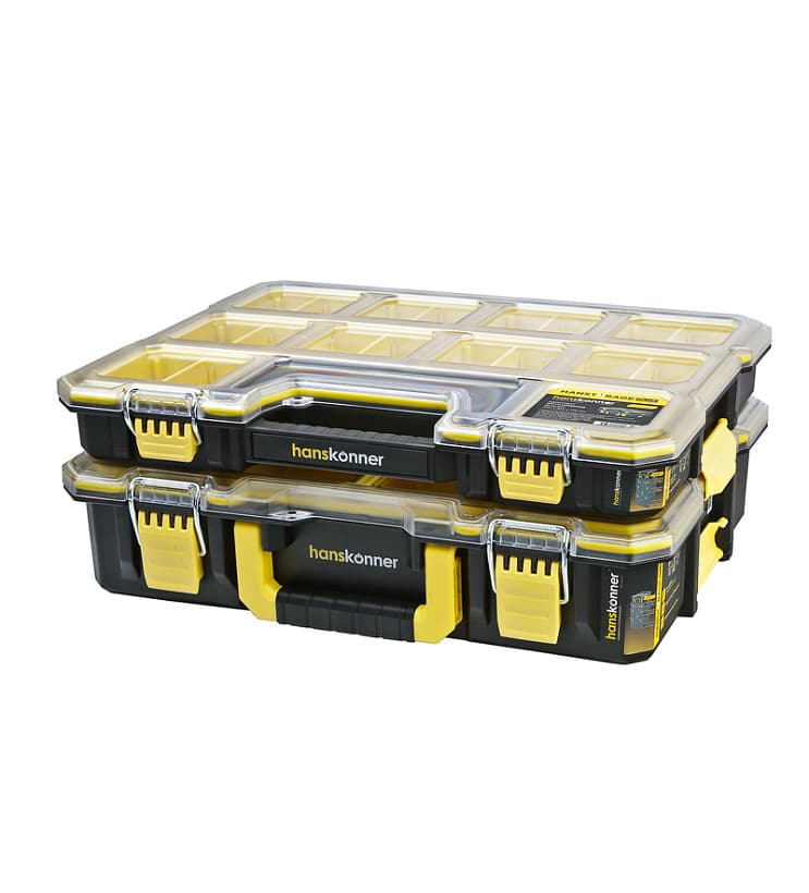Комплект органайзеров 2шт  DUALKIT система хранения HANSTORAGE PLUS, 440x354x170мм