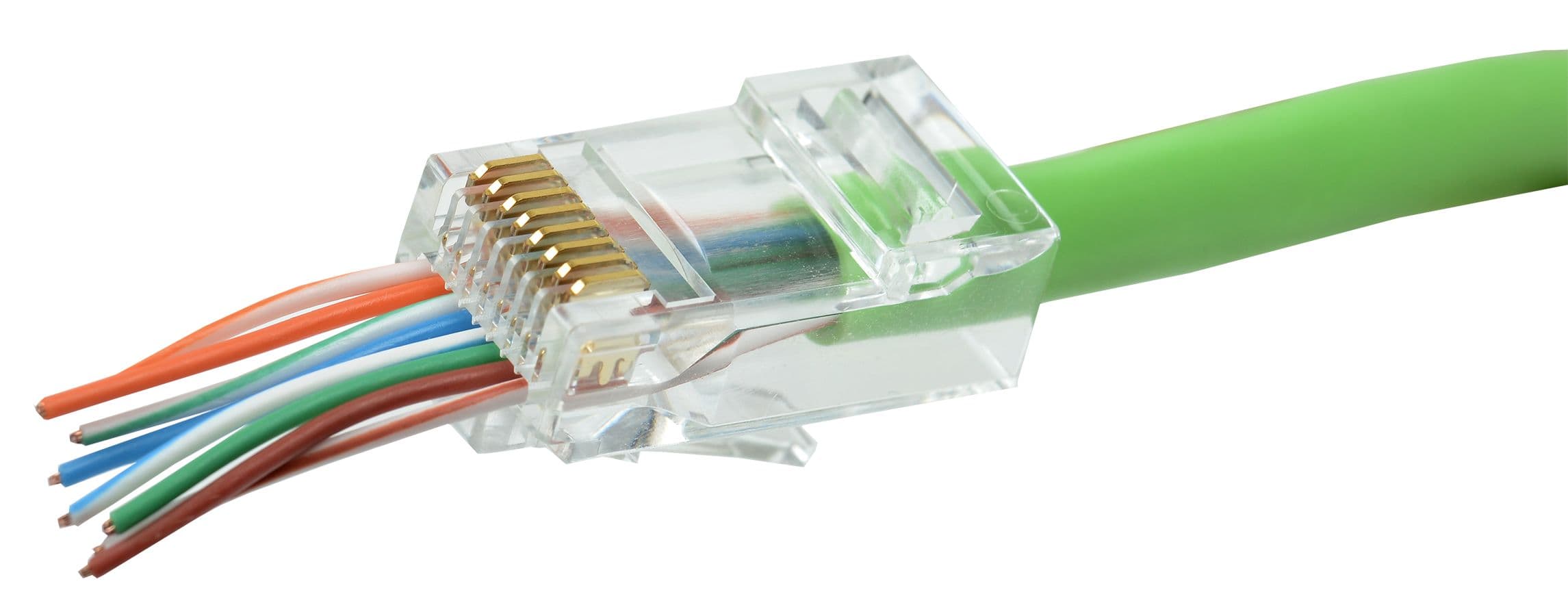Разъём RJ-45 UTP для кабеля кат.6 FPS