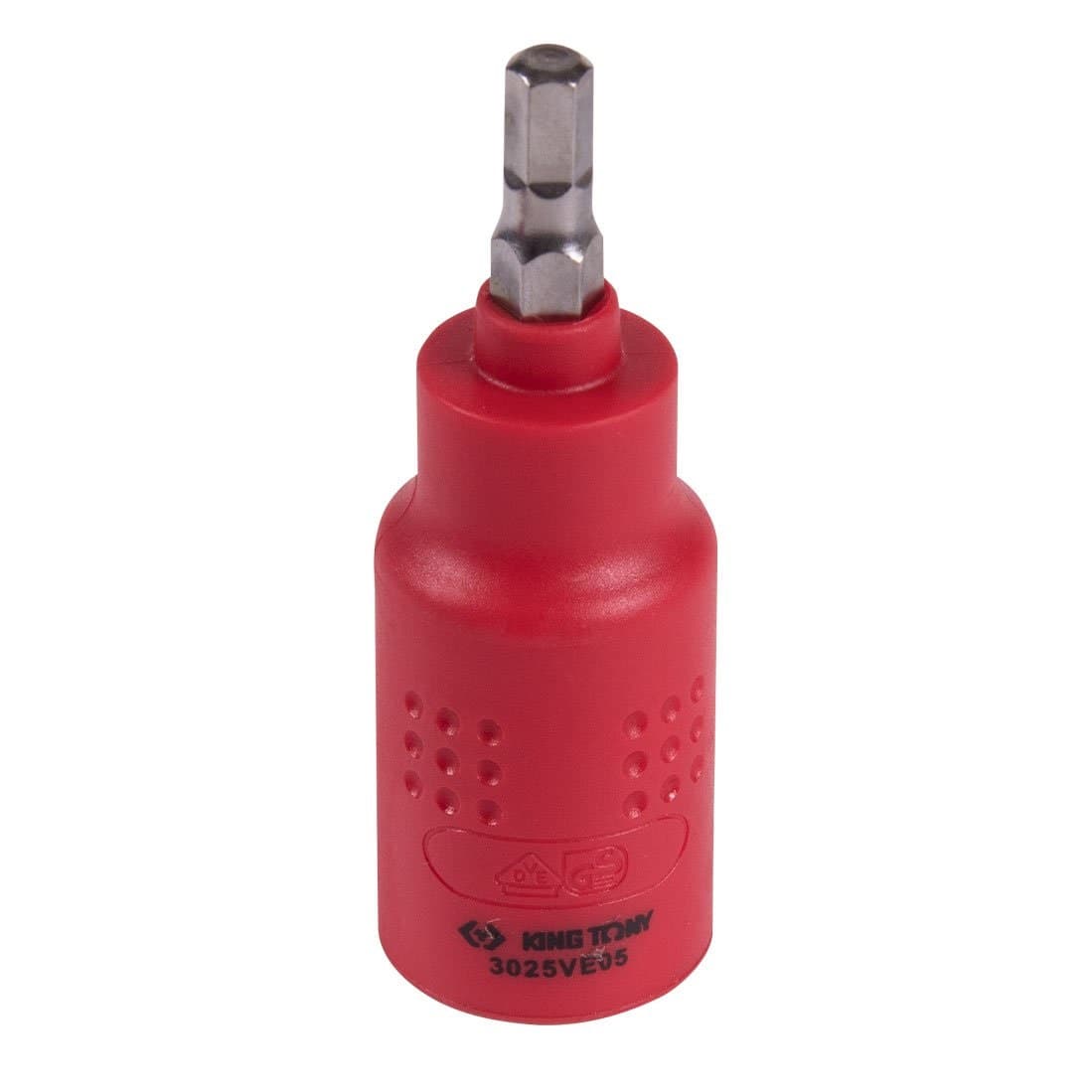 Насадка (бита) торцевая диэлектрическая 3/8'' HEX 5 мм L = 65 мм