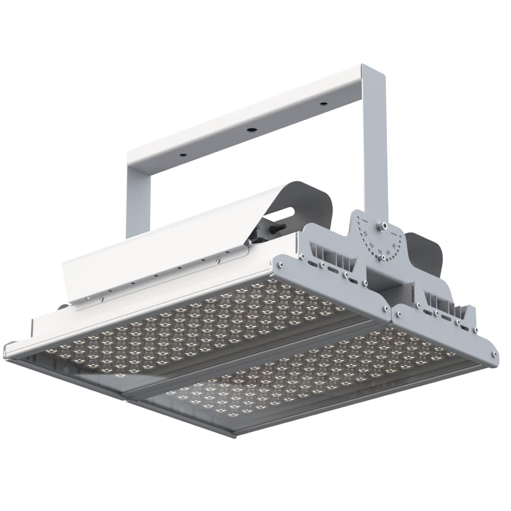 Светильник светодиодный ДО-400Вт Эверикс LED-400-Э30х90.4-IP66-У12/LIRA/840/RAL7035/TG/AC230/D/Х/G1