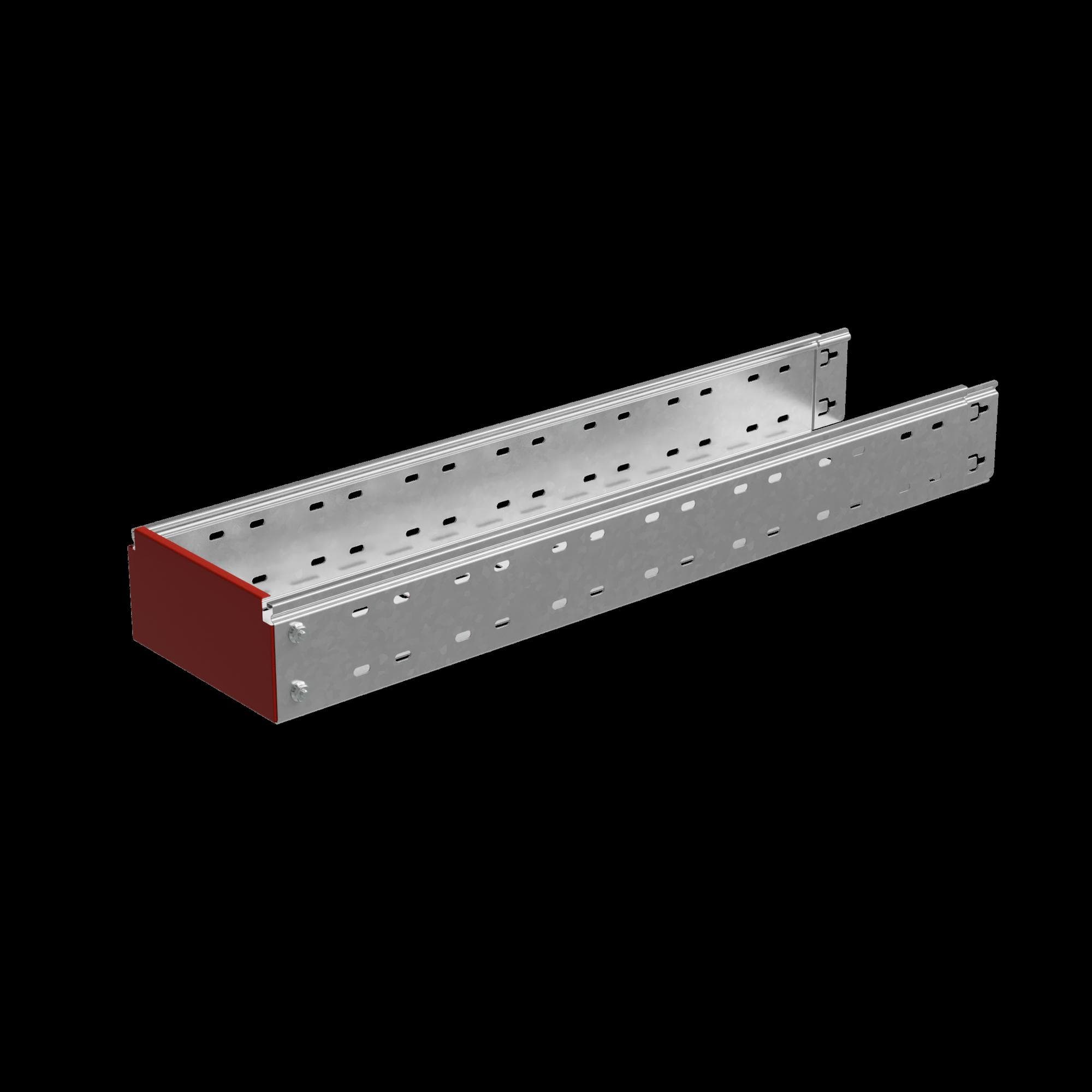 Заглушка лотка 80х200 мм ПЛЮС INOX304