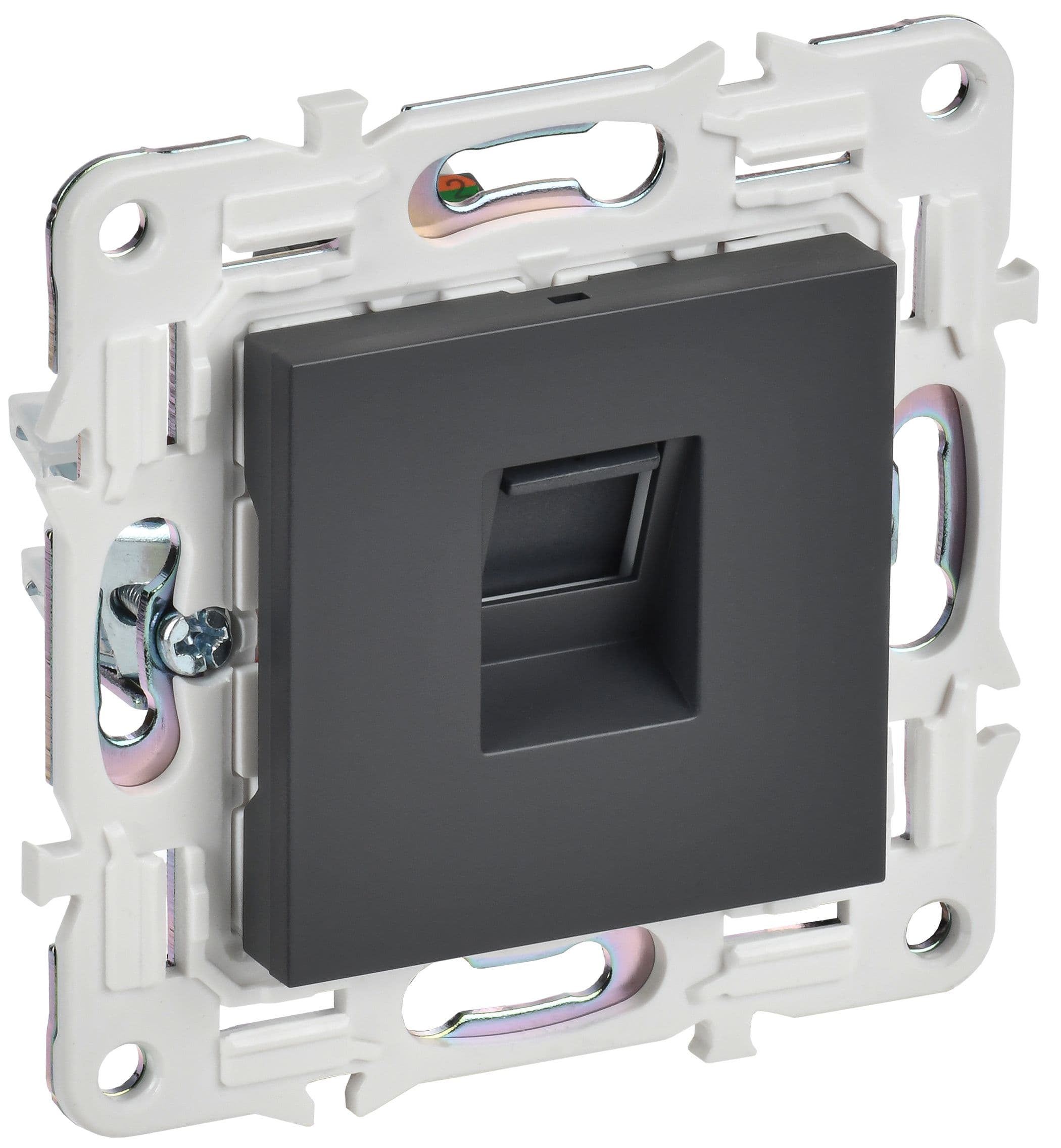 SKANDY Розетка компьютерная RJ45 кат.6 SK-K02T титан IEK