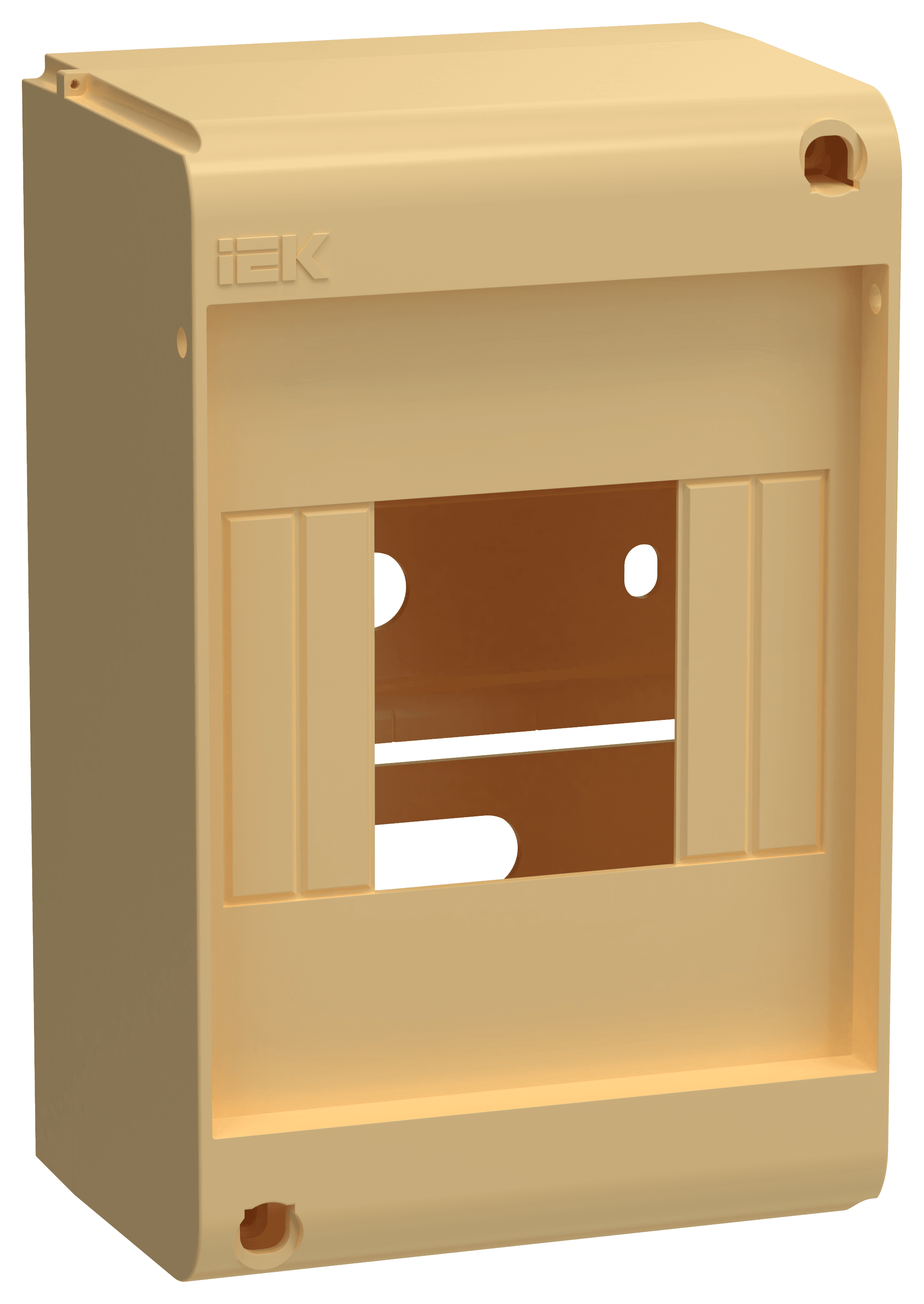 Корпус пластиковый КМПн-4 IP20 без двери сосна UNION Mini