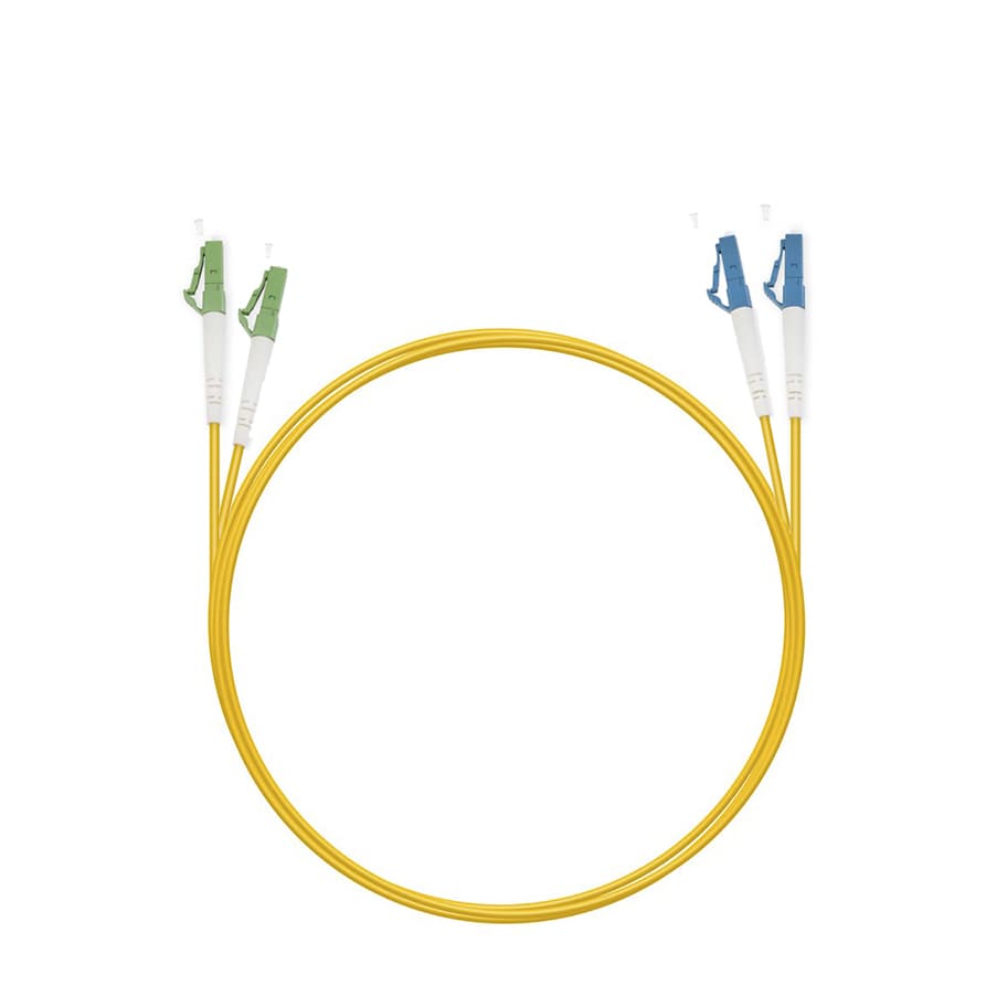 Патч-корд оптический duplex 5м LC/APC-LC/UPC 9/125 sm LSZH