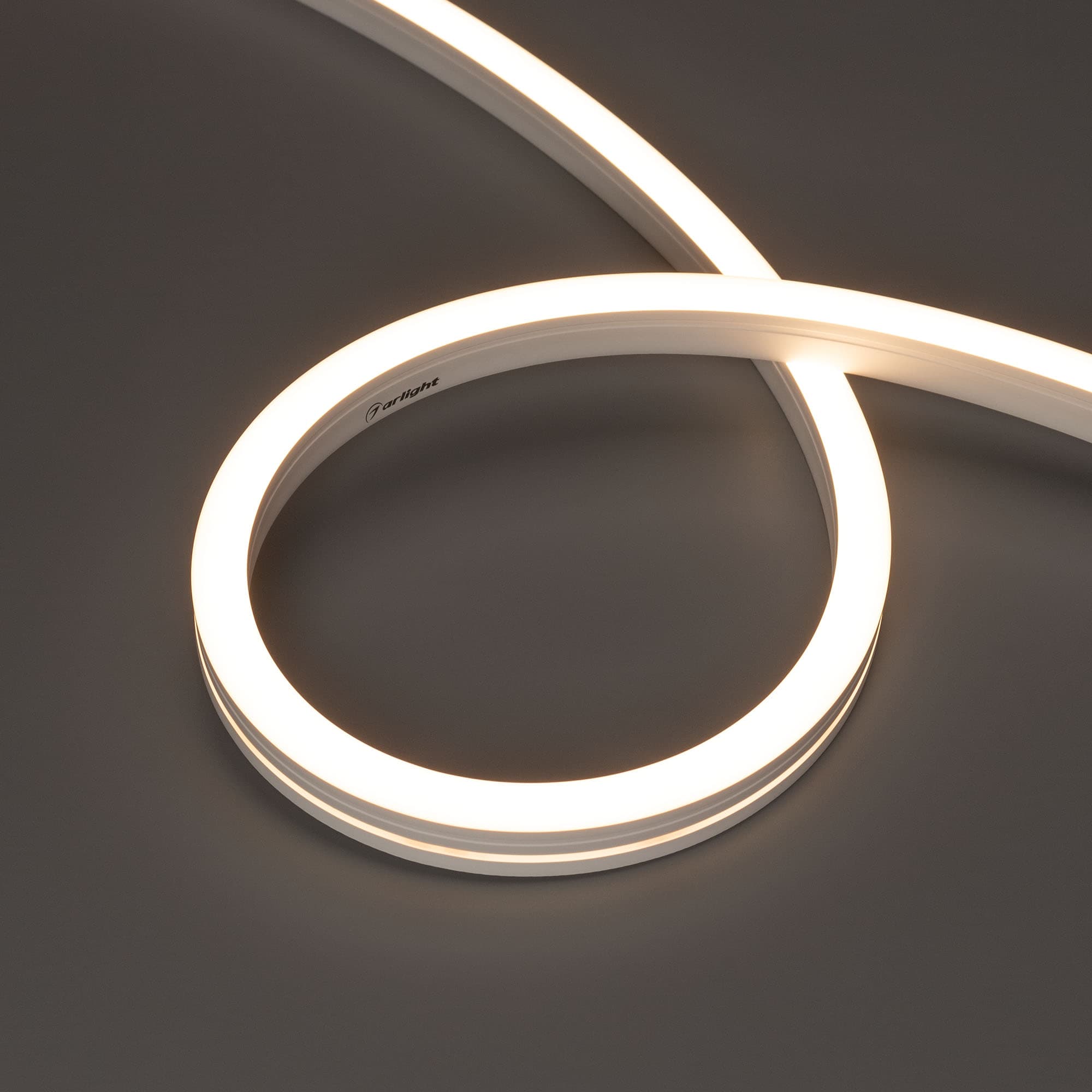 Лента герметичная MOONLIGHT-SIDE-A140-12x17mm 24V Warm3000 9.6 W/m, IP67, 5m, wire x2, вывод кабеля боковой