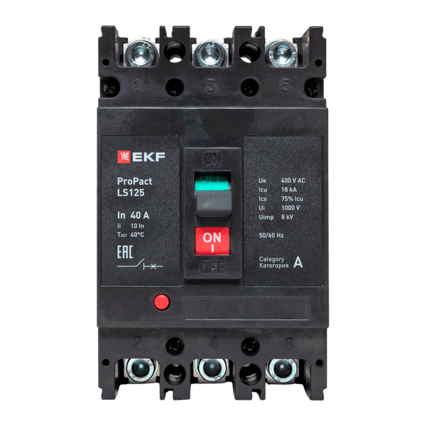 LS125 18кА 3P 40А ProPact EKF