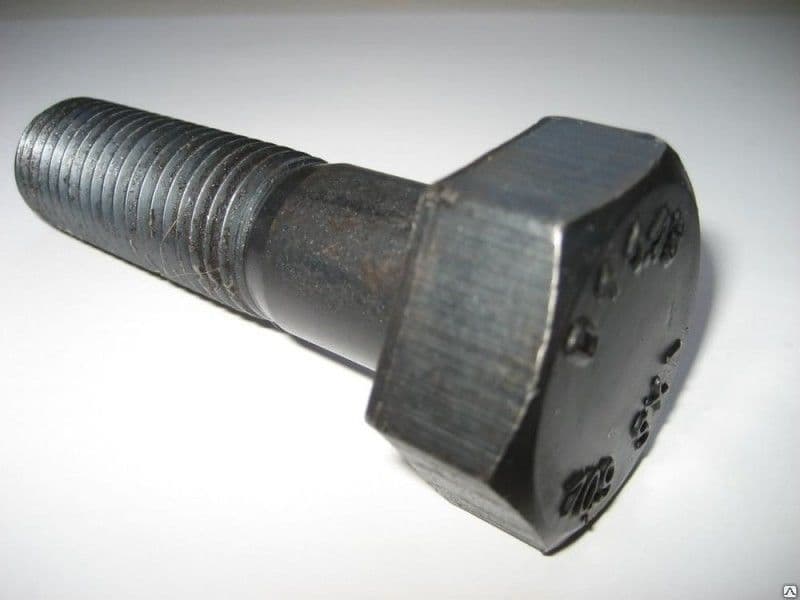 Болт М24х105 ГОСТ Р 52644-2006 неполная резьба класс прочности 10.9