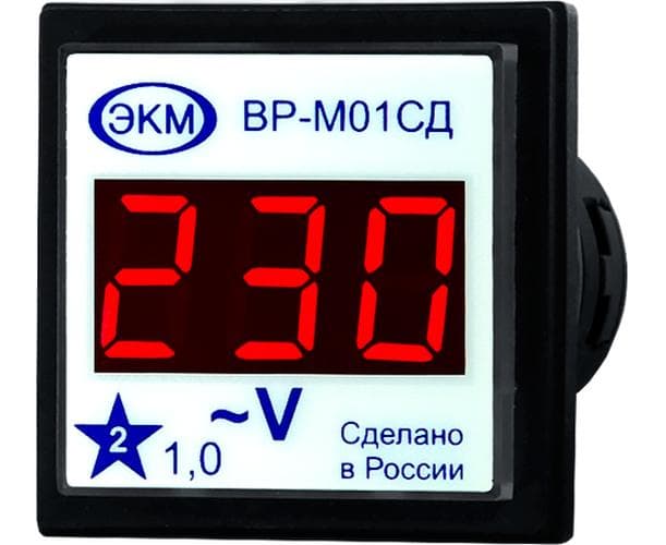 Вольтметр цифровой щитовой