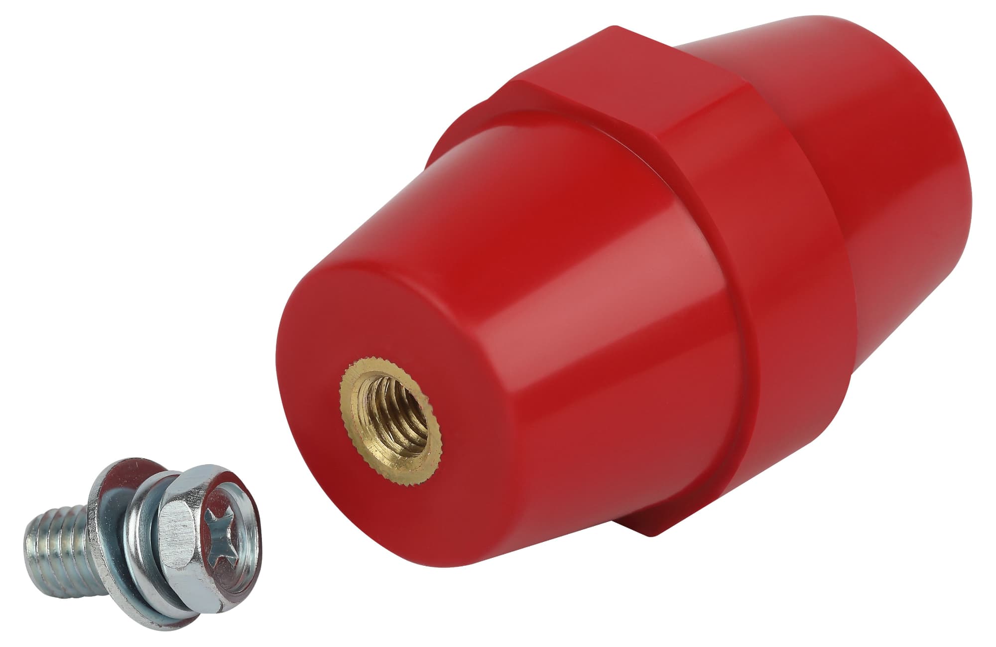 Изолятор NO-224-154 SM-76 с болтом (Н76хD50мм М10) 25кВ
