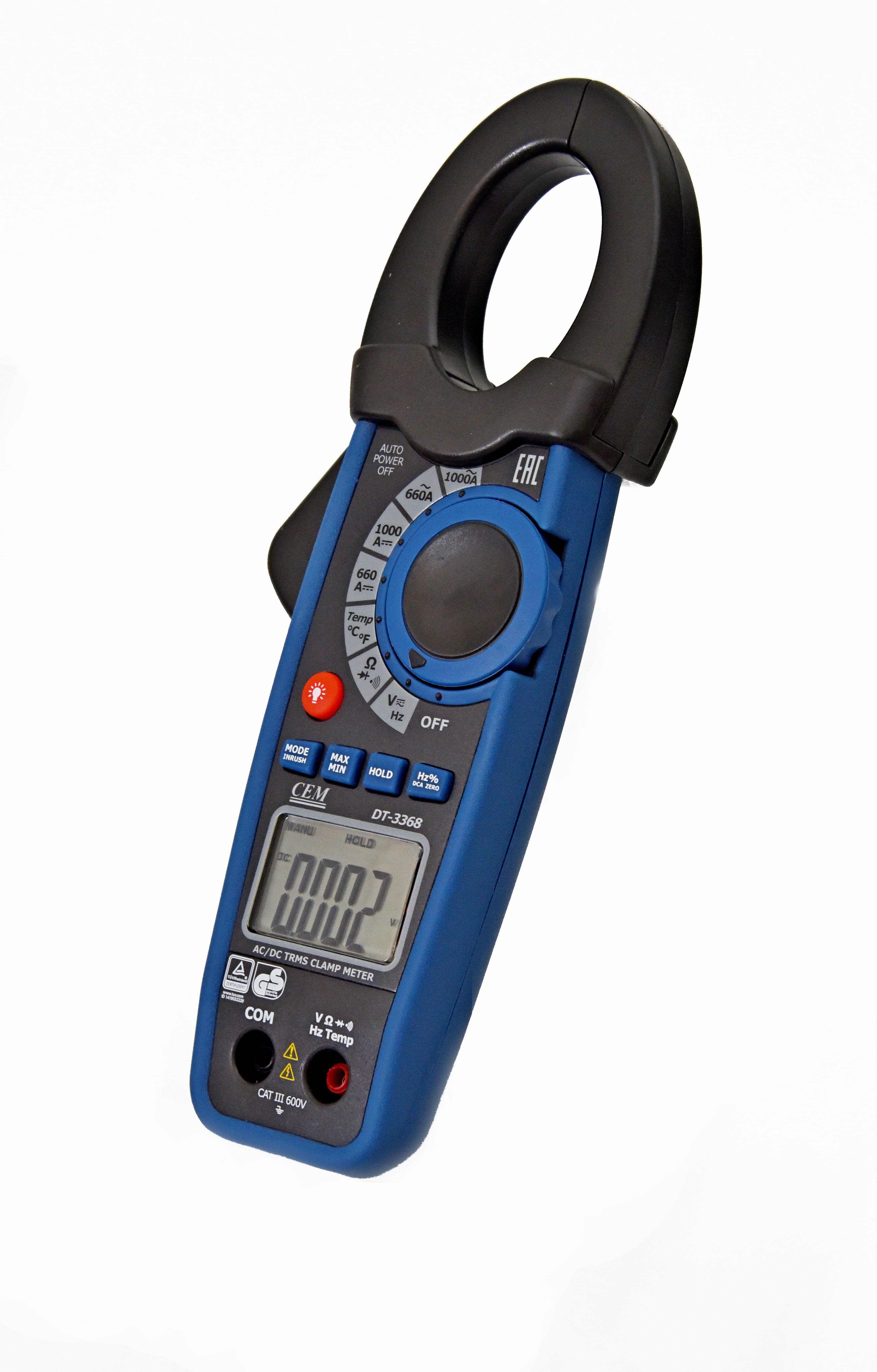 Клещи электроизмерительные True RMS DT-3368