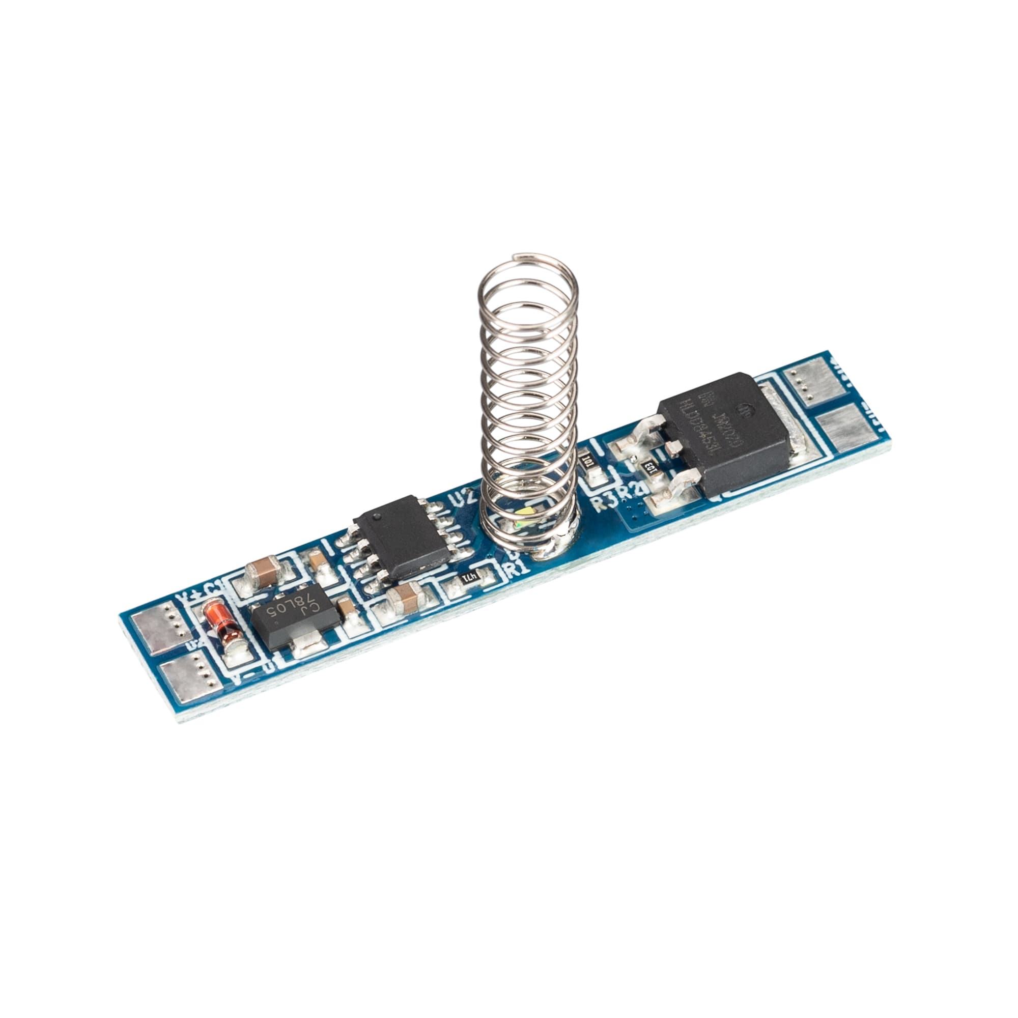 Диммер сенсорный SR-RULE-DIM-TOUCH (12-24V, 1x8A, 46x8mm) (Открытый)