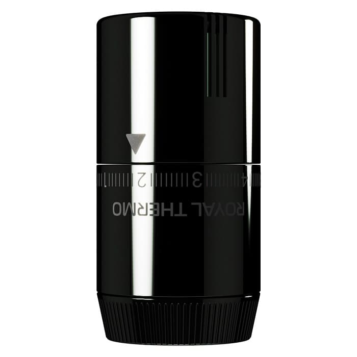 Термоголовка жидкостная Royal Thermo Design М30х1,5 (хром черный)