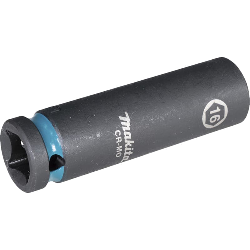 Головка торцовая ударная удлиненная Impact Black 1/2'' 16x81,5 мм
