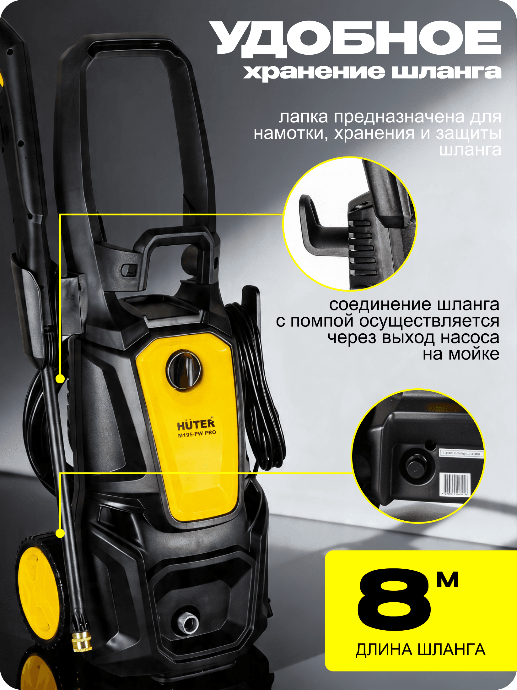 Мойка высокого давления M195-PW-PRO
