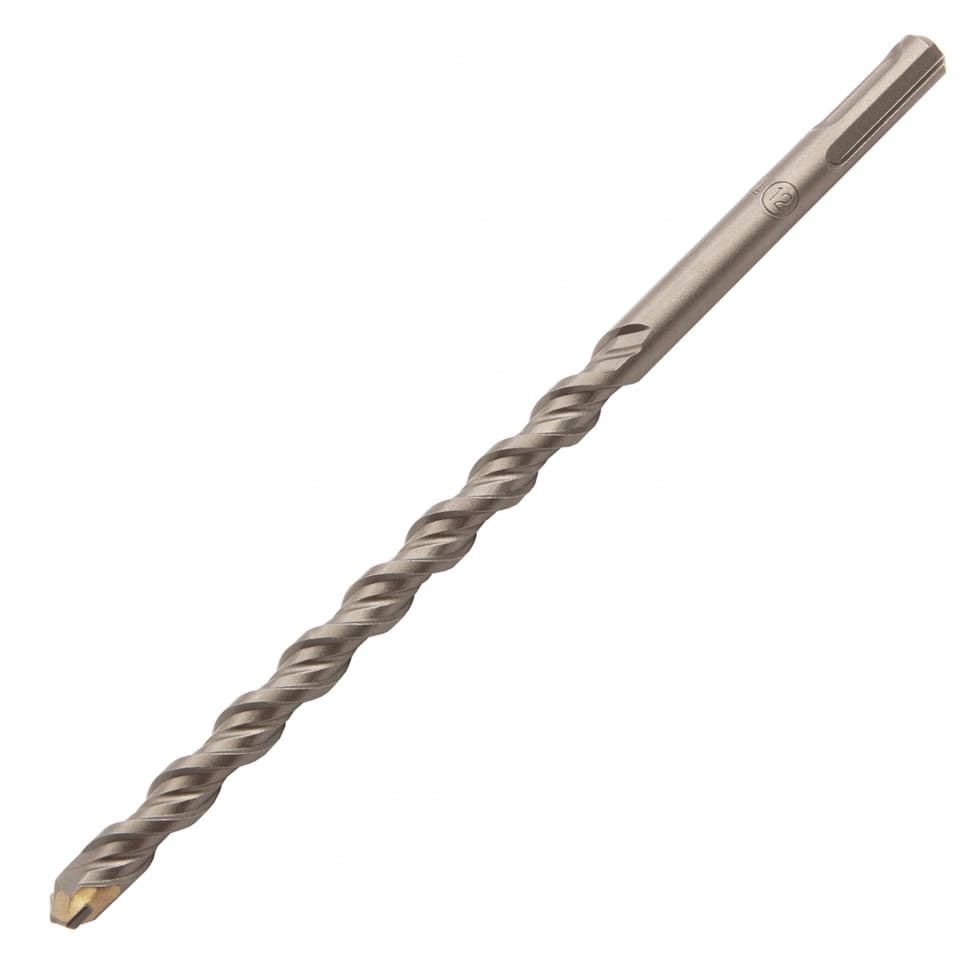 Бур по бетону, двойная спираль, Cobalt W-tip, 12x210 мм, SDS PLUS