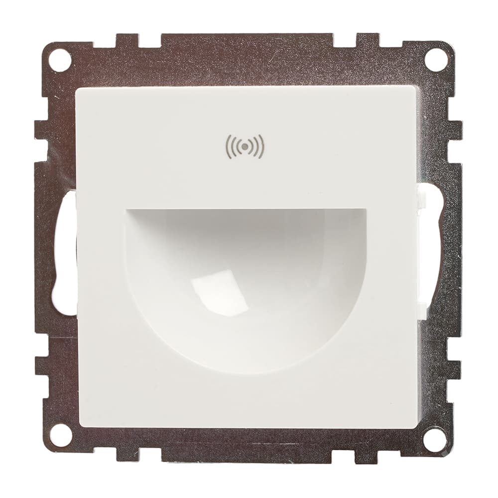 Подсветка встраиваемая LED c датчиком движения (механизм) 250В 1W 4000К серия Катрин белый STEKKER