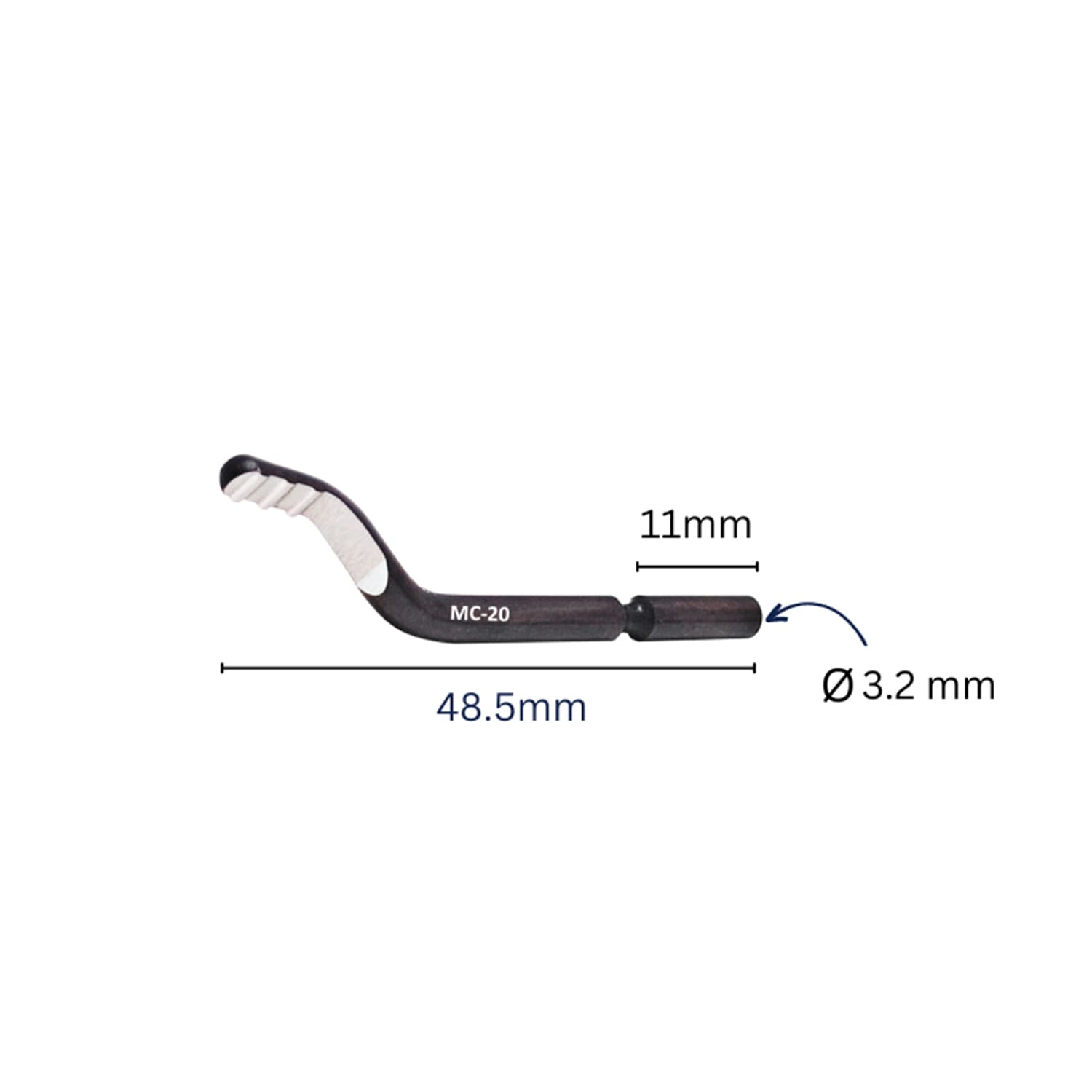 Лезвие для фаскоснимателя d3,2мм MС-20 HSS Multi-Cutting