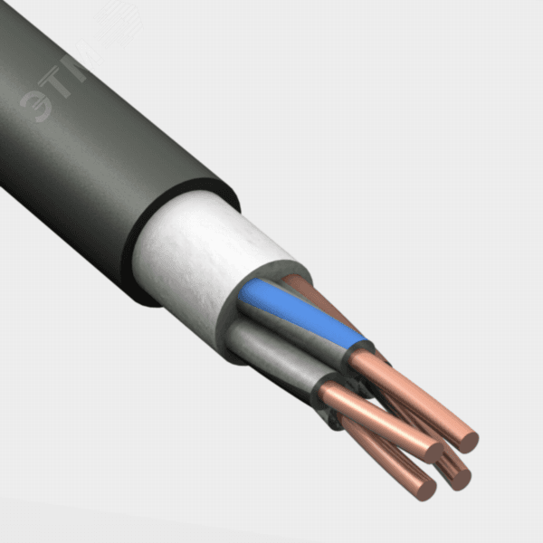 Кабель силовой ПвПГнг(А)-HF 4х1.5(N) - 1 ТРТС