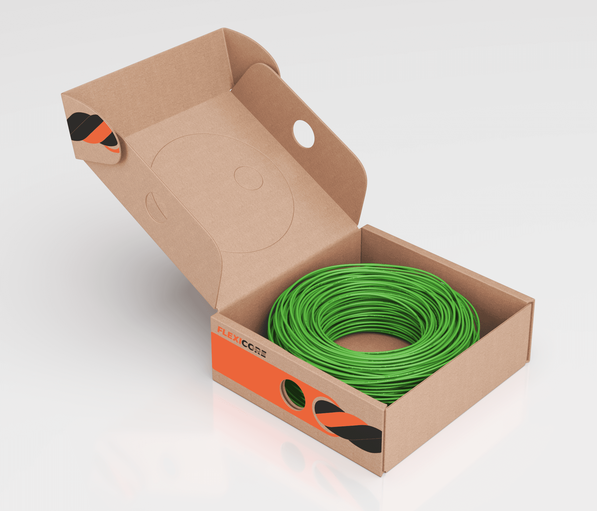 Провод монтжный  H07V-K нг(А)-LS 1X6 GN (D)