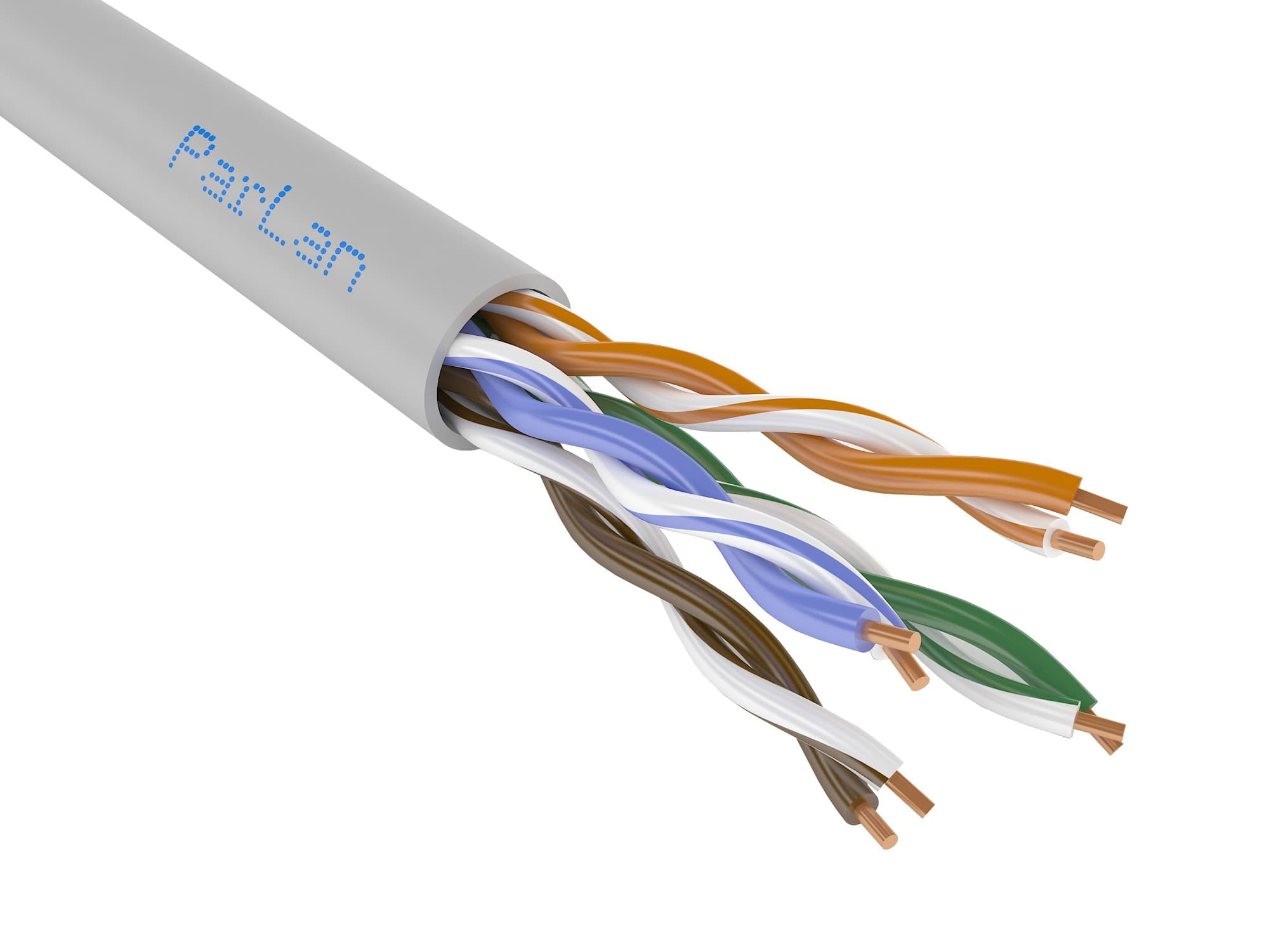 Витая пара ParLan Patch U/UTP Cat 5e 4х2х0.60 PVC