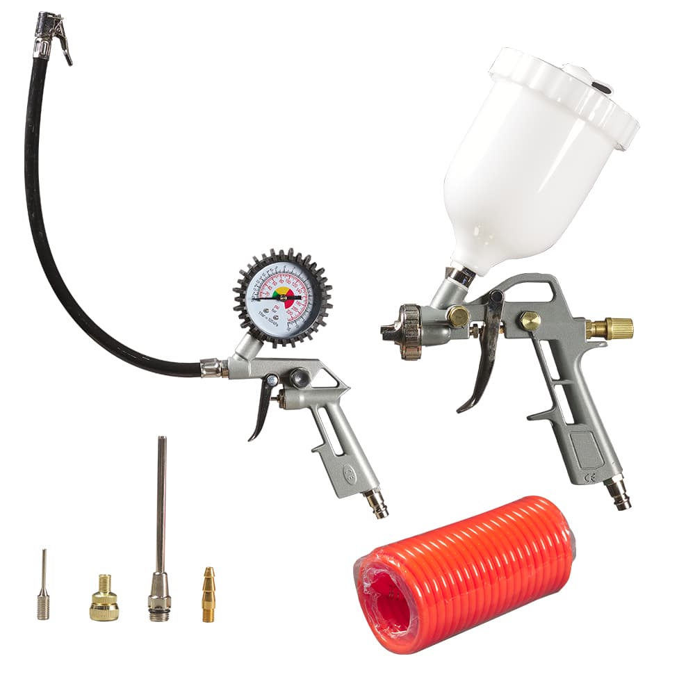 Компрессор HOUSE MASTER KIT OL 195/24 и 5 предметов
