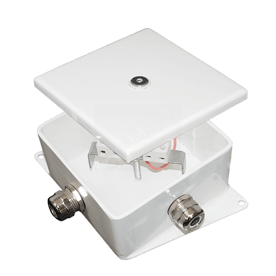 Коробка монтажная огнестойкая КМ-О (6к)-IP66-120х120 четыре ввода ABCD