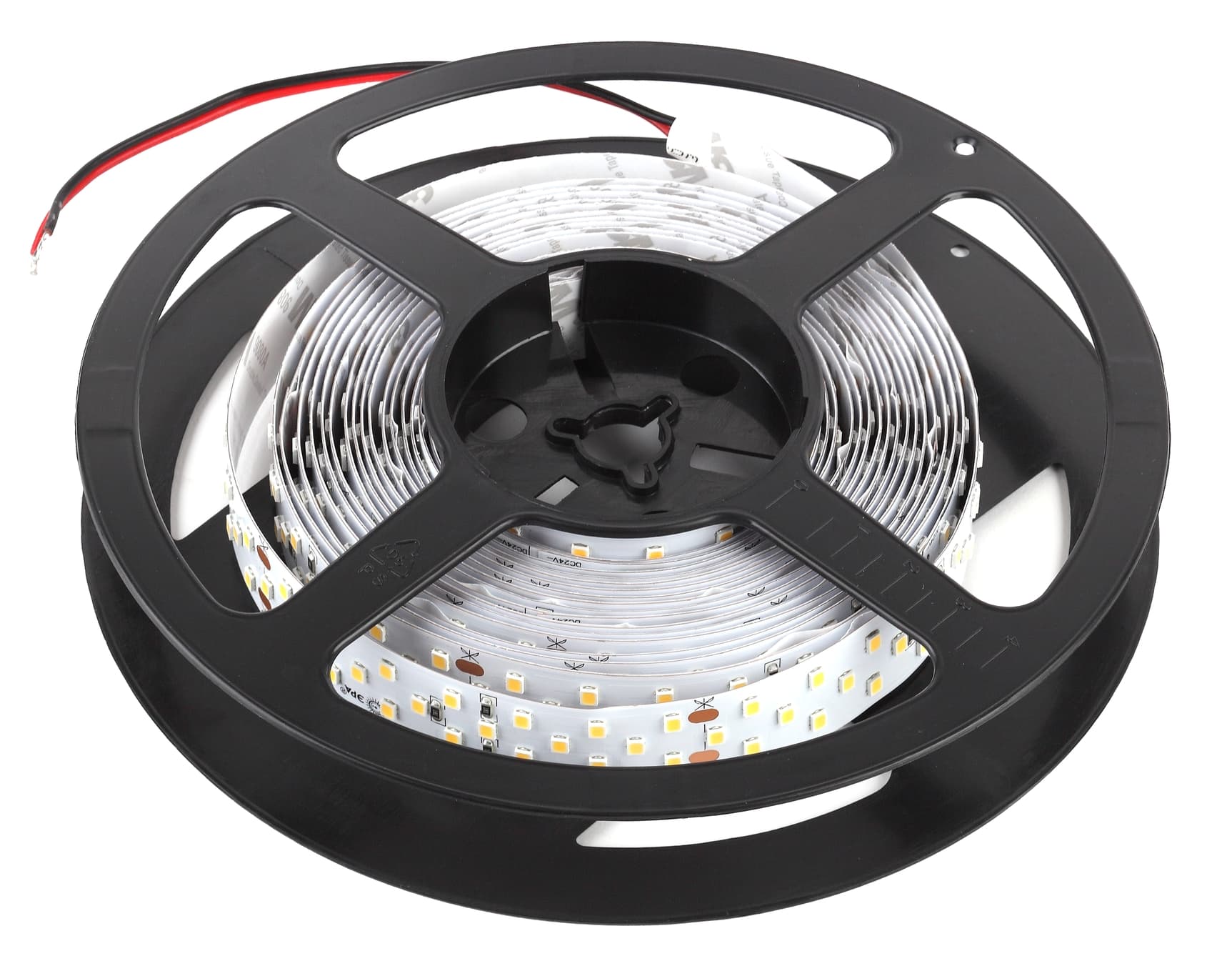 Лента светодиодная 27Вт/м 24В 3000К IP33 252LED/м LS2835-27-252-24-33-3000К-triple-5m