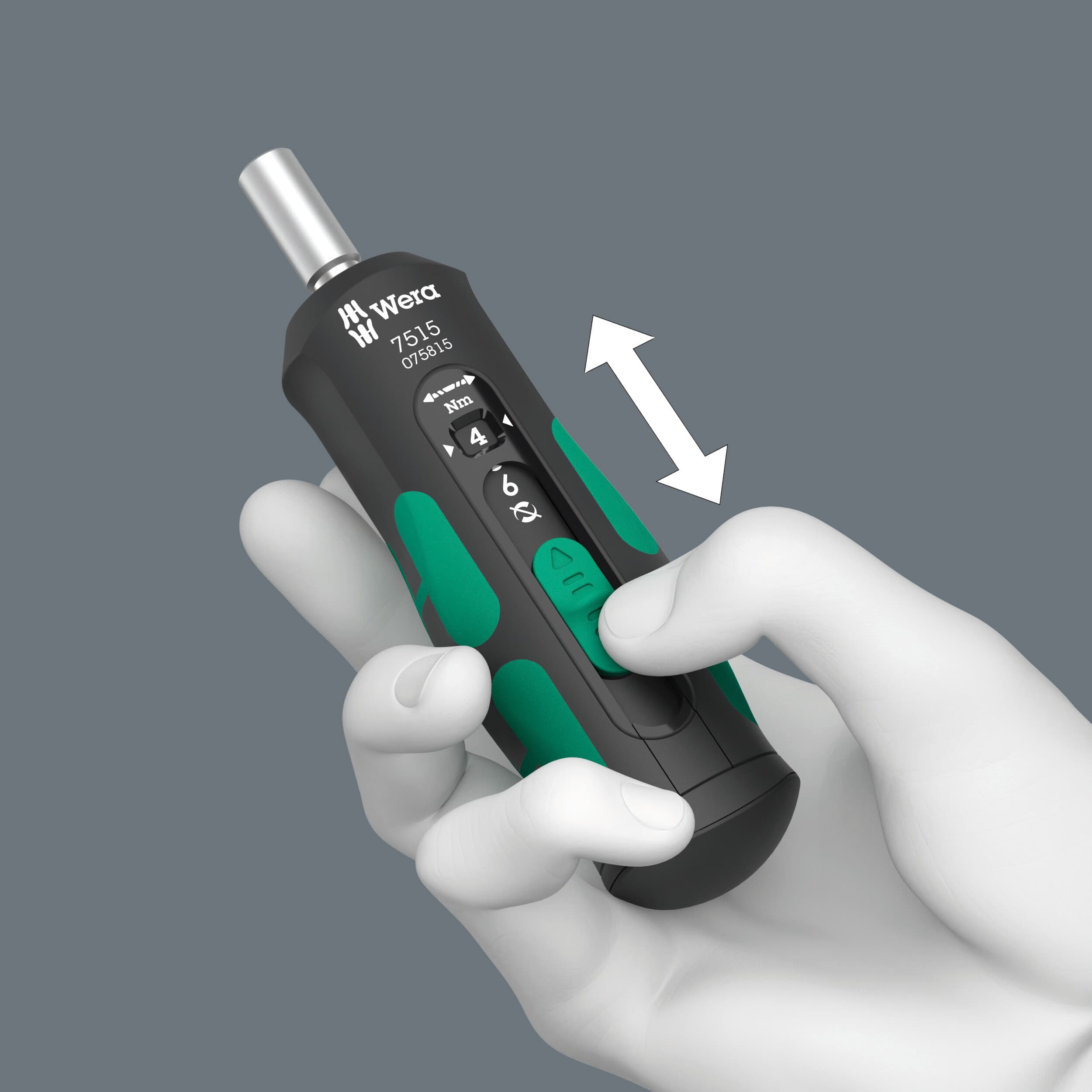 Отвертка динамометрическая , 2-6 Нм, 7515 Kraftform Safe-Torque Speed