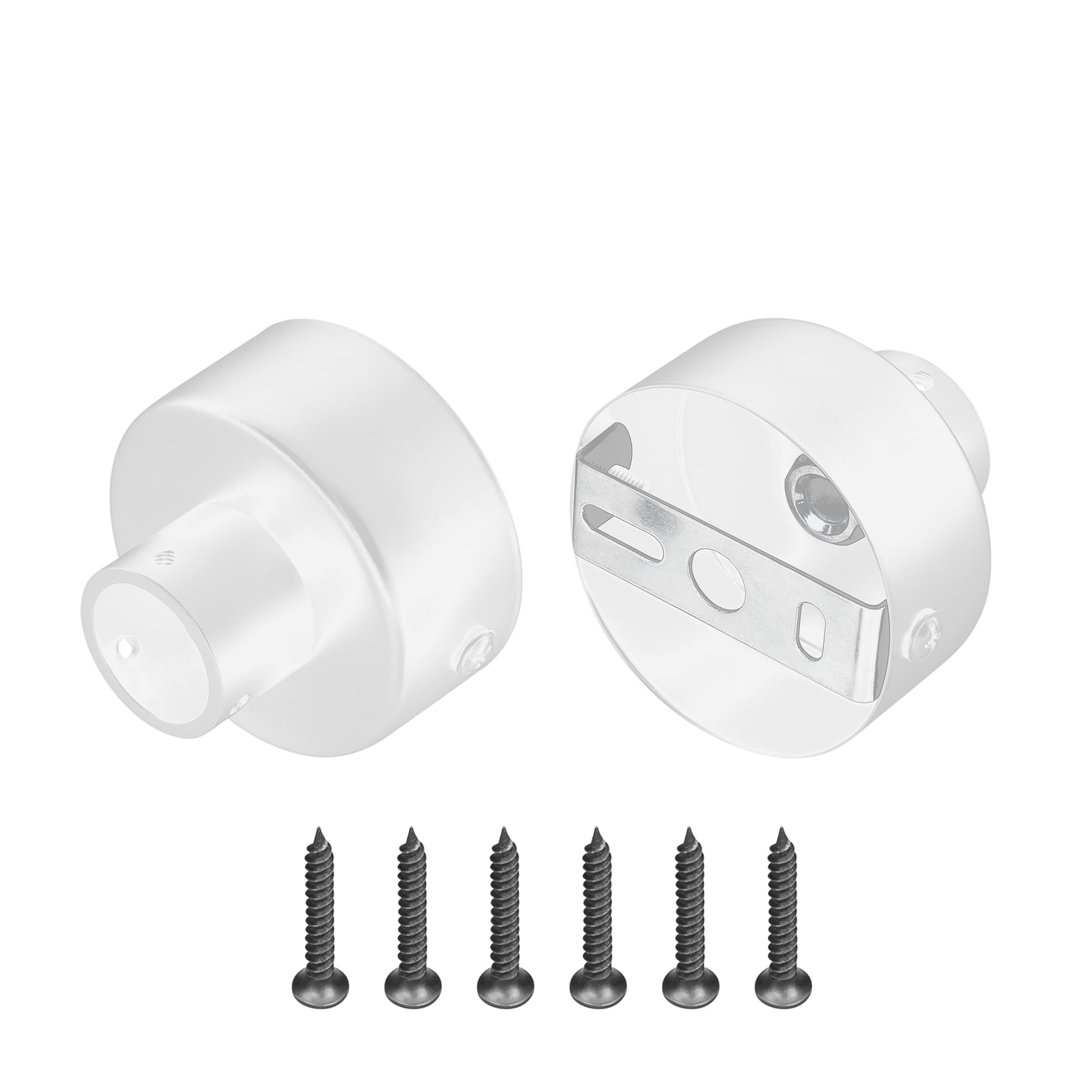 Чаша потолочная WPH-FLEX-D22 WHITE (ARL, металл)