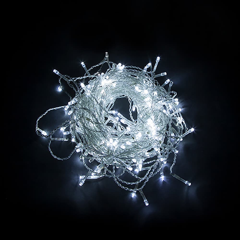Гирлянда Занавес LED 5000К эффект стробов 2х1.5 м IP44