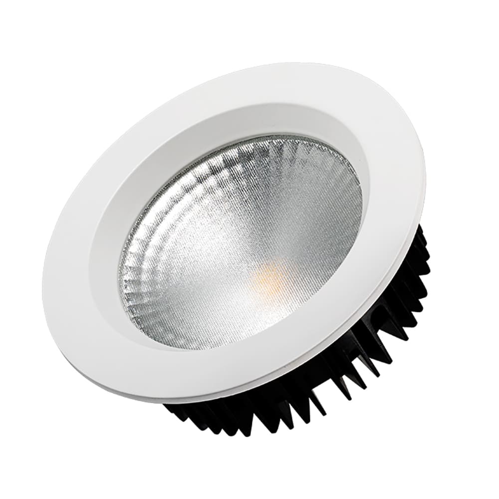 Светильник светодиодный LTD-145WH-FROST-16W White 110deg IP44 металл 3 года
