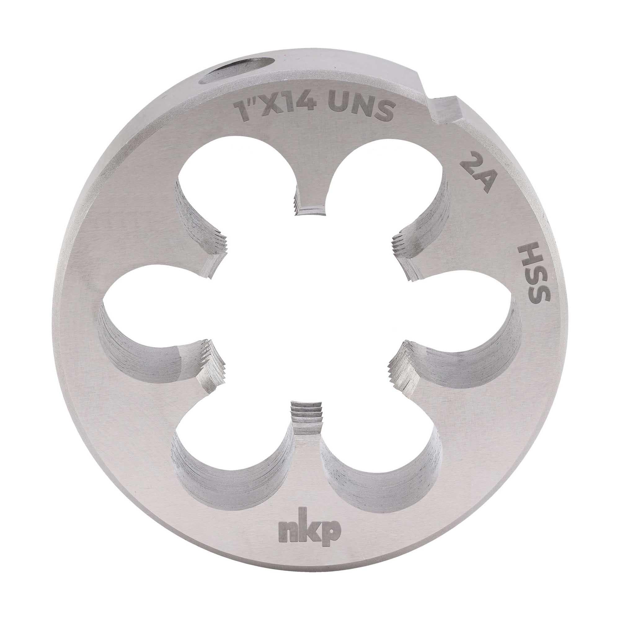Плашка дюймовая UNS 1,0-14 HSS DIN22568 55x16мм