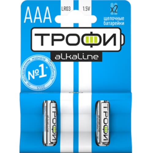 Батарейка Трофи LR03-2BL ENERGY POWER Alkaline (40/480/23040)