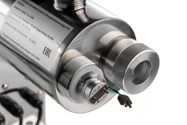 Установки обработки воды ультрафиолетом SS - 110w (лампа Philips)