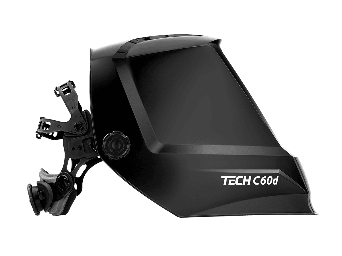 Щиток сварщика защитный лицевой (маска сварщика) TECH C60d
