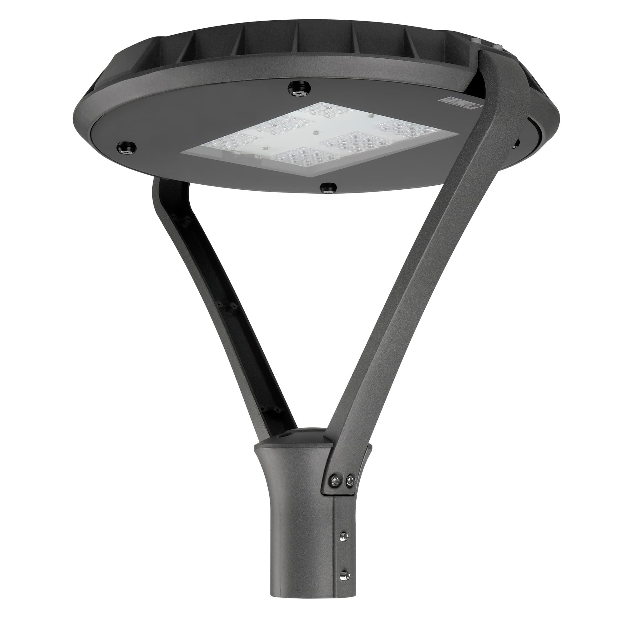 Светильник светодиодный уличный садово-парковый PRO+ ДКУ-60w 3000K IP65 GR AC100-270 (парковый, 5лет гар.) JazzWay