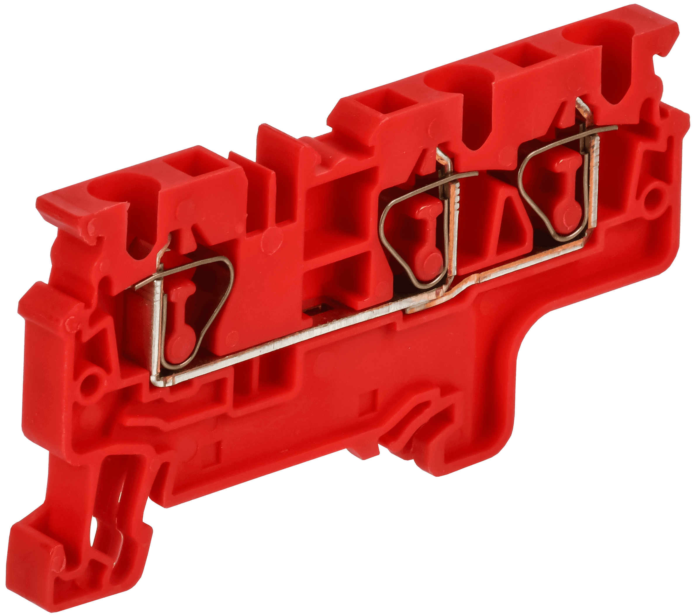 ARMAFIX Клемма пружинная CX4-3 трехконтактная красная IEK