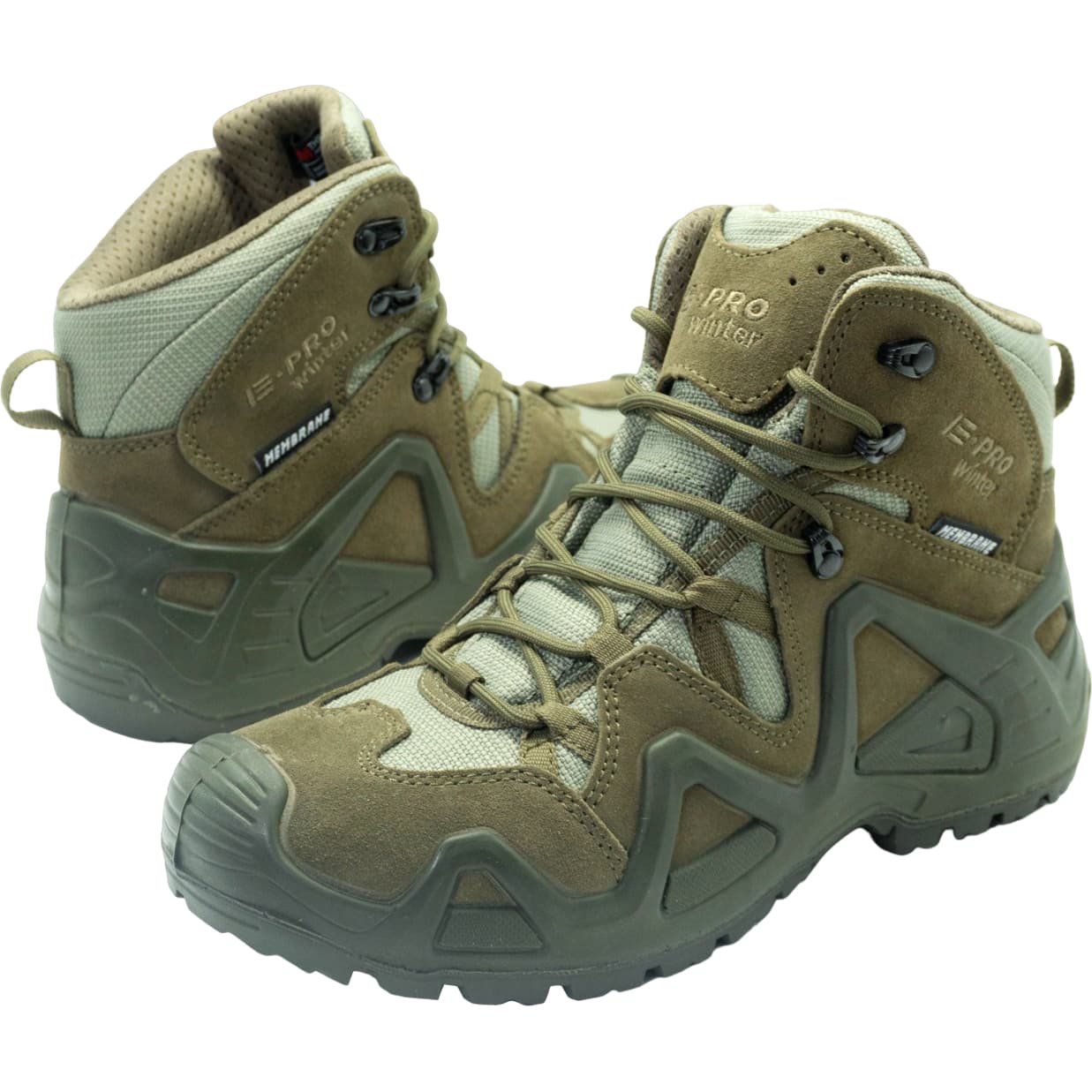 Ботинки мужские утеплённые E-PRO Special Mid KEVLAR, (range green), р. 44