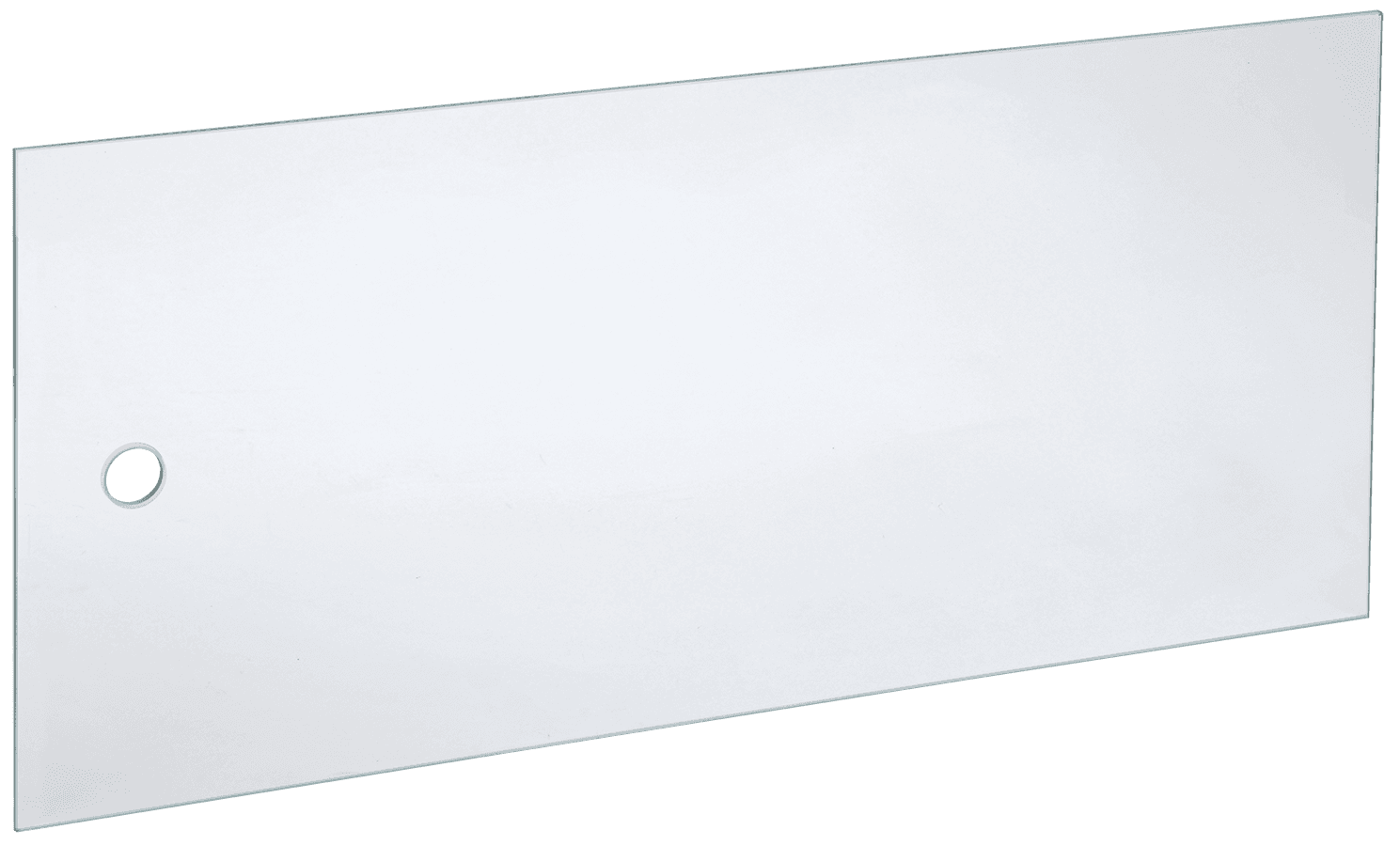 Дверь стеклянная для шкафа LINEA WE 6U 550мм