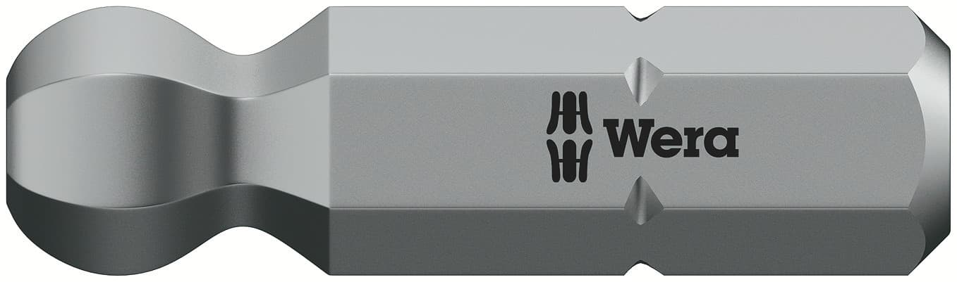 Бита под внутренний шестигранник 842/1 Z Hex с шаром вязкая твердость хвостовик 1/4 C 6.3 6X25 мм